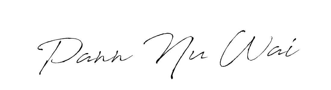 Make a beautiful signature design for name Pann Nu Wai. Use this online signature maker to create a handwritten signature for free. Pann Nu Wai signature style 6 images and pictures png