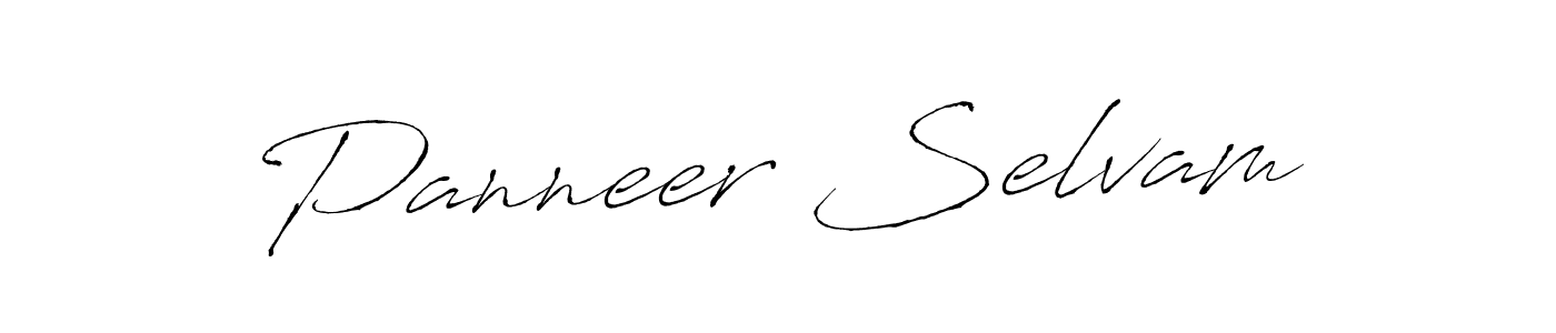 How to make Panneer Selvam signature? Antro_Vectra is a professional autograph style. Create handwritten signature for Panneer Selvam name. Panneer Selvam signature style 6 images and pictures png