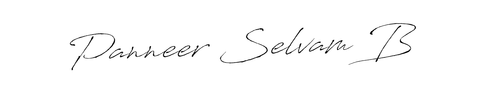 This is the best signature style for the Panneer Selvam B name. Also you like these signature font (Antro_Vectra). Mix name signature. Panneer Selvam B signature style 6 images and pictures png