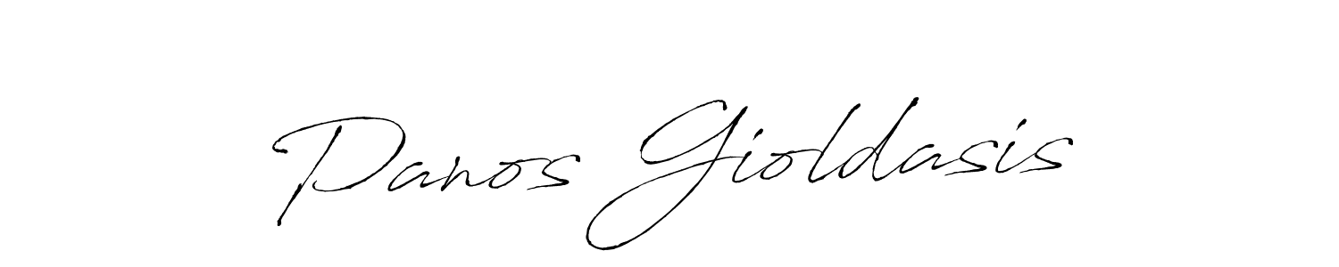 How to make Panos Gioldasis signature? Antro_Vectra is a professional autograph style. Create handwritten signature for Panos Gioldasis name. Panos Gioldasis signature style 6 images and pictures png