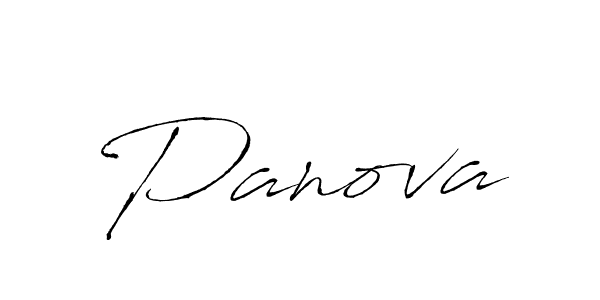 You should practise on your own different ways (Antro_Vectra) to write your name (Panova) in signature. don't let someone else do it for you. Panova signature style 6 images and pictures png
