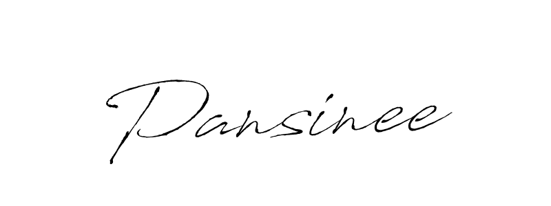 Pansinee stylish signature style. Best Handwritten Sign (Antro_Vectra) for my name. Handwritten Signature Collection Ideas for my name Pansinee. Pansinee signature style 6 images and pictures png