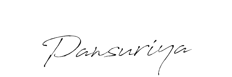 Also we have Pansuriya name is the best signature style. Create professional handwritten signature collection using Antro_Vectra autograph style. Pansuriya signature style 6 images and pictures png