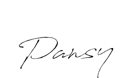 The best way (Antro_Vectra) to make a short signature is to pick only two or three words in your name. The name Pansy include a total of six letters. For converting this name. Pansy signature style 6 images and pictures png