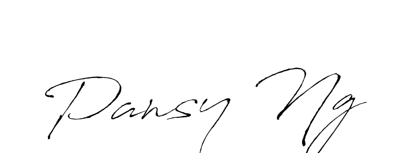 The best way (Antro_Vectra) to make a short signature is to pick only two or three words in your name. The name Pansy Ng include a total of six letters. For converting this name. Pansy Ng signature style 6 images and pictures png