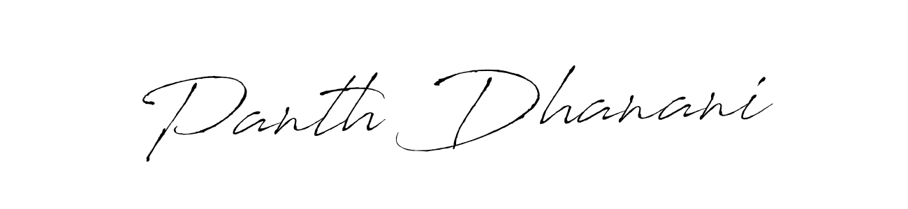 You can use this online signature creator to create a handwritten signature for the name Panth Dhanani. This is the best online autograph maker. Panth Dhanani signature style 6 images and pictures png