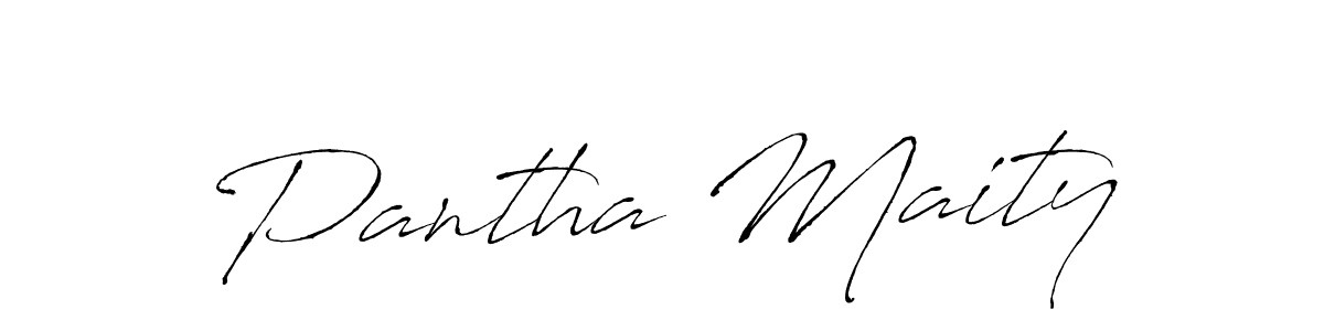 It looks lik you need a new signature style for name Pantha Maity. Design unique handwritten (Antro_Vectra) signature with our free signature maker in just a few clicks. Pantha Maity signature style 6 images and pictures png