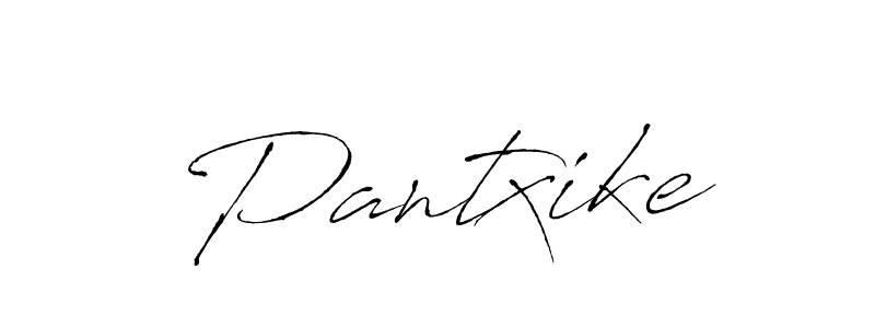 Design your own signature with our free online signature maker. With this signature software, you can create a handwritten (Antro_Vectra) signature for name Pantxike. Pantxike signature style 6 images and pictures png