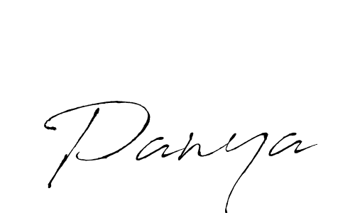 Also we have Panya name is the best signature style. Create professional handwritten signature collection using Antro_Vectra autograph style. Panya signature style 6 images and pictures png