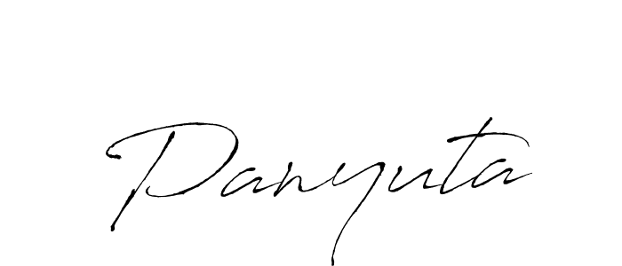 It looks lik you need a new signature style for name Panyuta. Design unique handwritten (Antro_Vectra) signature with our free signature maker in just a few clicks. Panyuta signature style 6 images and pictures png