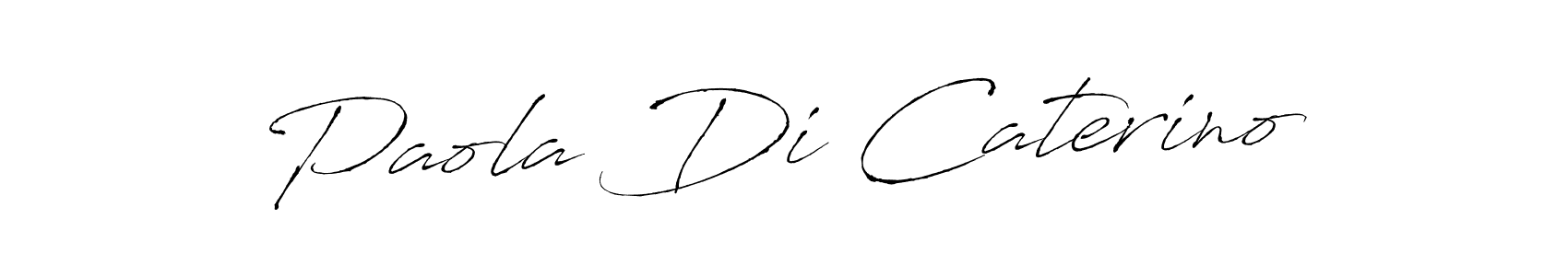 How to make Paola Di Caterino signature? Antro_Vectra is a professional autograph style. Create handwritten signature for Paola Di Caterino name. Paola Di Caterino signature style 6 images and pictures png