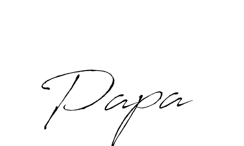 Make a short Papa  signature style. Manage your documents anywhere anytime using Antro_Vectra. Create and add eSignatures, submit forms, share and send files easily. Papa  signature style 6 images and pictures png