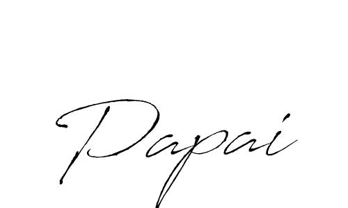 Create a beautiful signature design for name Papai. With this signature (Antro_Vectra) fonts, you can make a handwritten signature for free. Papai signature style 6 images and pictures png