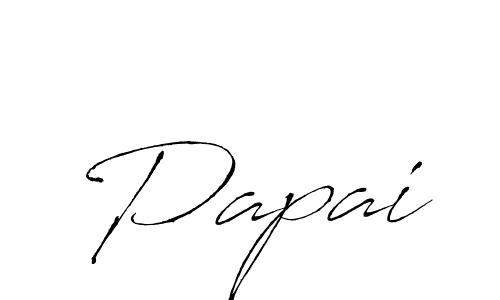 Create a beautiful signature design for name Papai. With this signature (Antro_Vectra) fonts, you can make a handwritten signature for free. Papai signature style 6 images and pictures png