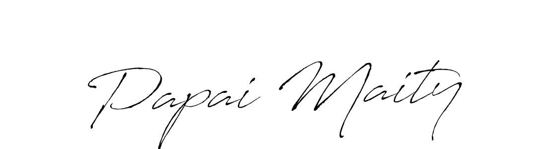 Similarly Antro_Vectra is the best handwritten signature design. Signature creator online .You can use it as an online autograph creator for name Papai Maity. Papai Maity signature style 6 images and pictures png