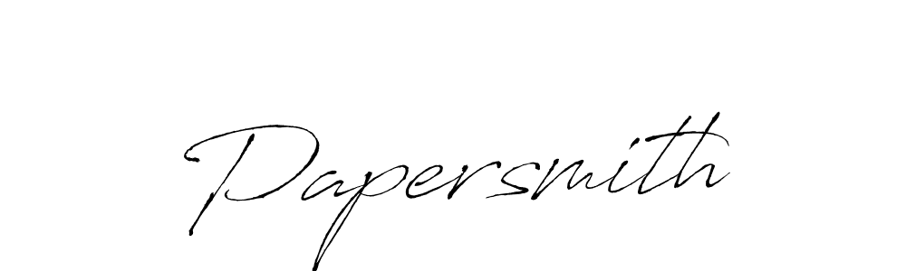 Design your own signature with our free online signature maker. With this signature software, you can create a handwritten (Antro_Vectra) signature for name Papersmith. Papersmith signature style 6 images and pictures png