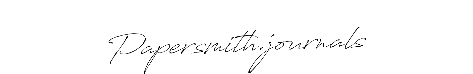 Design your own signature with our free online signature maker. With this signature software, you can create a handwritten (Antro_Vectra) signature for name Papersmith.journals. Papersmith.journals signature style 6 images and pictures png