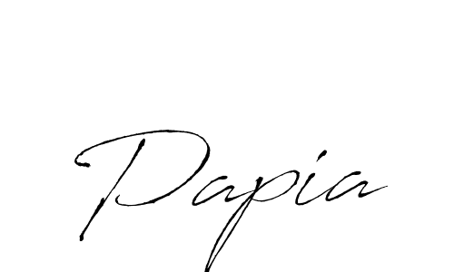 Similarly Antro_Vectra is the best handwritten signature design. Signature creator online .You can use it as an online autograph creator for name Papia. Papia signature style 6 images and pictures png