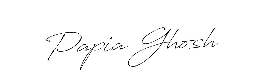 How to make Papia Ghosh signature? Antro_Vectra is a professional autograph style. Create handwritten signature for Papia Ghosh name. Papia Ghosh signature style 6 images and pictures png