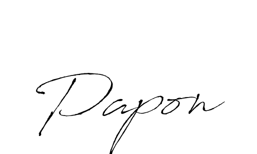 The best way (Antro_Vectra) to make a short signature is to pick only two or three words in your name. The name Papon include a total of six letters. For converting this name. Papon signature style 6 images and pictures png