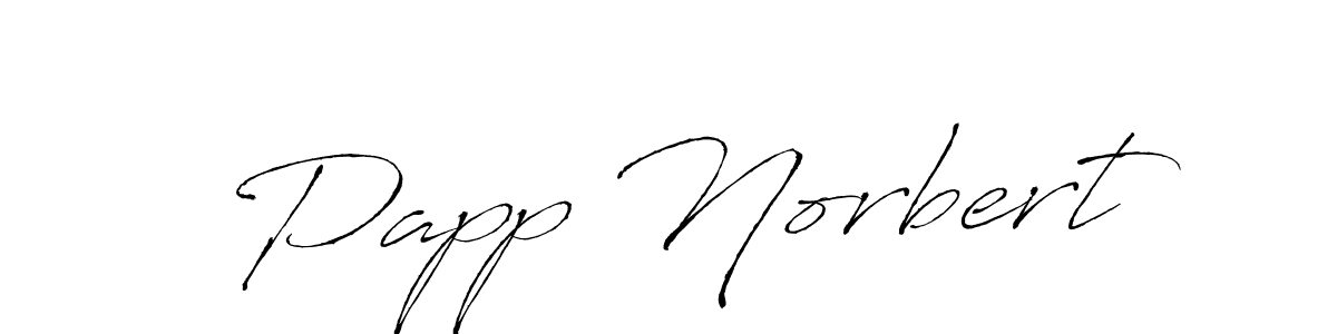 Also we have Papp Norbert name is the best signature style. Create professional handwritten signature collection using Antro_Vectra autograph style. Papp Norbert signature style 6 images and pictures png