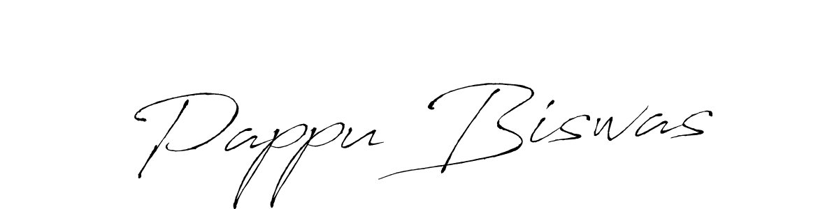 Create a beautiful signature design for name Pappu Biswas. With this signature (Antro_Vectra) fonts, you can make a handwritten signature for free. Pappu Biswas signature style 6 images and pictures png