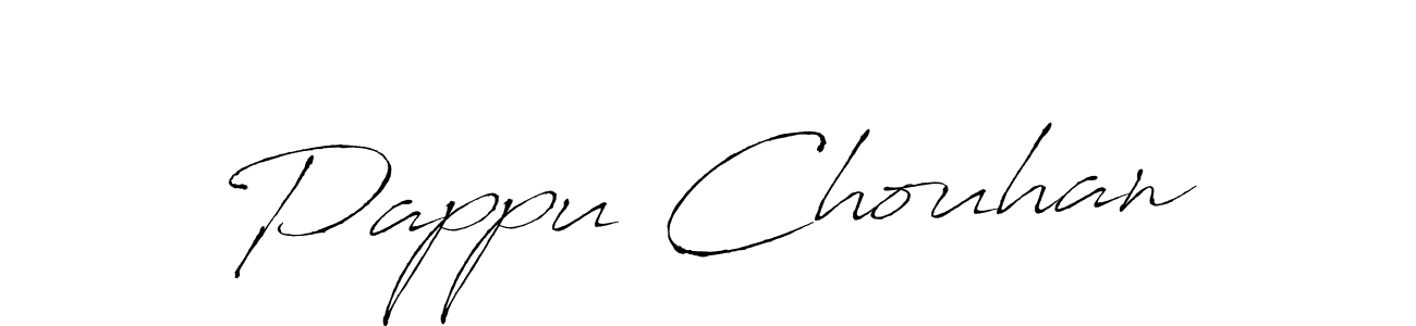 Pappu Chouhan stylish signature style. Best Handwritten Sign (Antro_Vectra) for my name. Handwritten Signature Collection Ideas for my name Pappu Chouhan. Pappu Chouhan signature style 6 images and pictures png