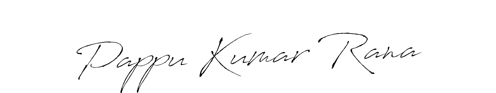 How to make Pappu Kumar Rana name signature. Use Antro_Vectra style for creating short signs online. This is the latest handwritten sign. Pappu Kumar Rana signature style 6 images and pictures png