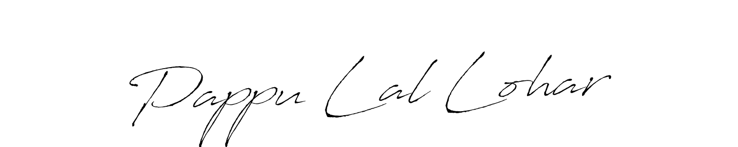 Pappu Lal Lohar stylish signature style. Best Handwritten Sign (Antro_Vectra) for my name. Handwritten Signature Collection Ideas for my name Pappu Lal Lohar. Pappu Lal Lohar signature style 6 images and pictures png