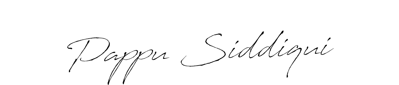 Use a signature maker to create a handwritten signature online. With this signature software, you can design (Antro_Vectra) your own signature for name Pappu Siddiqui. Pappu Siddiqui signature style 6 images and pictures png