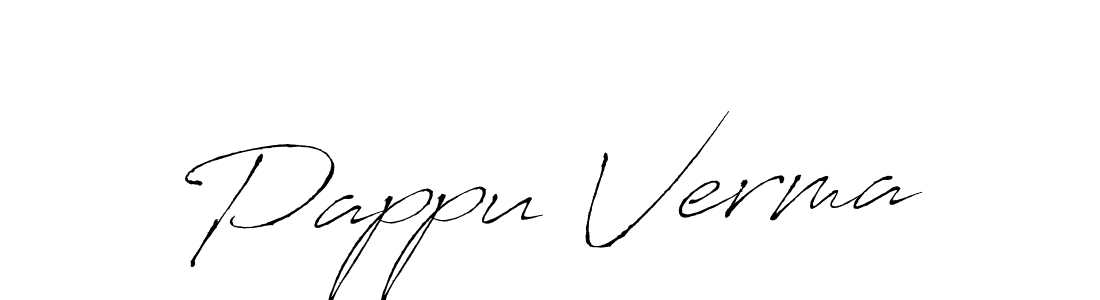 How to make Pappu Verma signature? Antro_Vectra is a professional autograph style. Create handwritten signature for Pappu Verma name. Pappu Verma signature style 6 images and pictures png