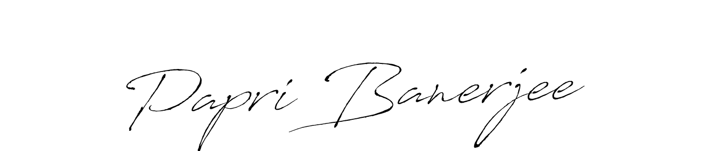 The best way (Antro_Vectra) to make a short signature is to pick only two or three words in your name. The name Papri Banerjee include a total of six letters. For converting this name. Papri Banerjee signature style 6 images and pictures png