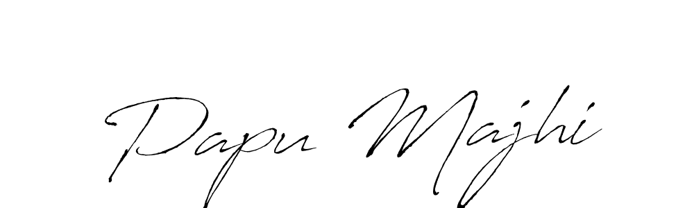 Similarly Antro_Vectra is the best handwritten signature design. Signature creator online .You can use it as an online autograph creator for name Papu Majhi. Papu Majhi signature style 6 images and pictures png