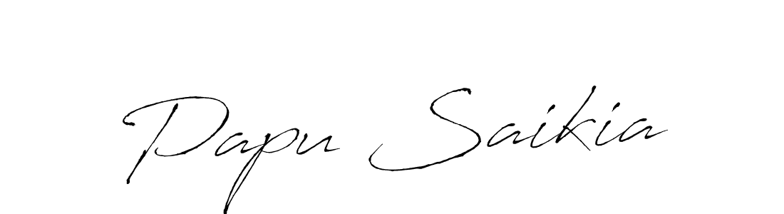Also we have Papu Saikia name is the best signature style. Create professional handwritten signature collection using Antro_Vectra autograph style. Papu Saikia signature style 6 images and pictures png