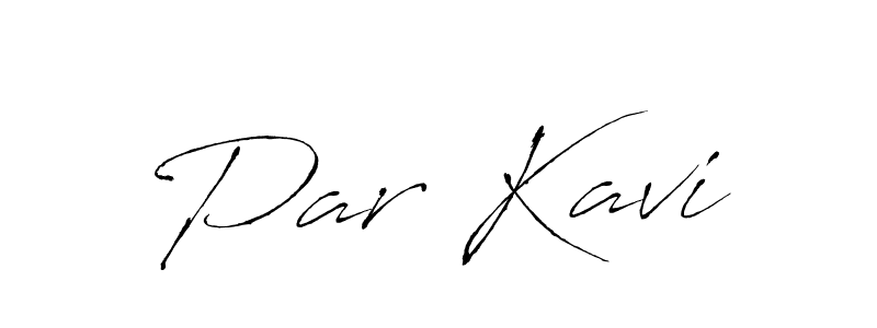 You should practise on your own different ways (Antro_Vectra) to write your name (Par Kavi) in signature. don't let someone else do it for you. Par Kavi signature style 6 images and pictures png