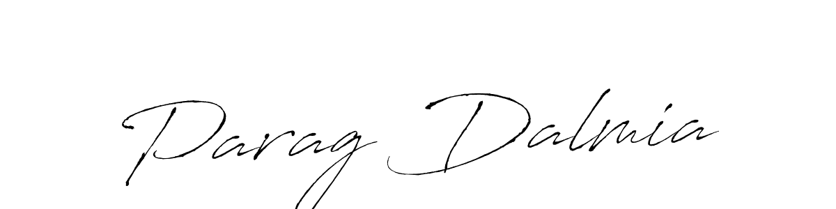 How to make Parag Dalmia name signature. Use Antro_Vectra style for creating short signs online. This is the latest handwritten sign. Parag Dalmia signature style 6 images and pictures png
