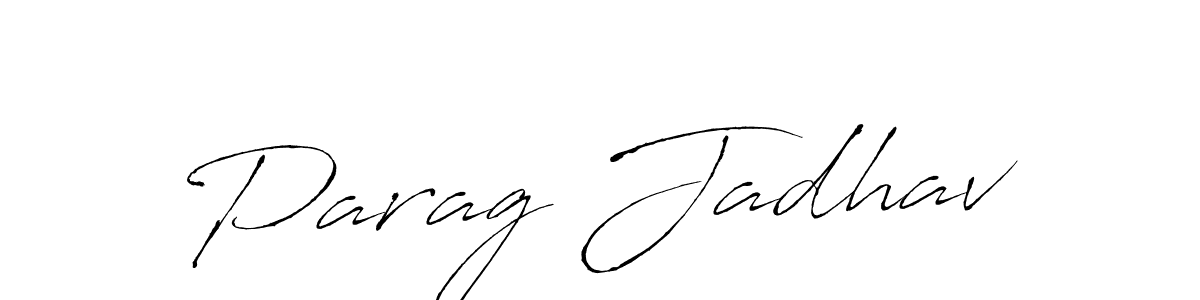 Antro_Vectra is a professional signature style that is perfect for those who want to add a touch of class to their signature. It is also a great choice for those who want to make their signature more unique. Get Parag Jadhav name to fancy signature for free. Parag Jadhav signature style 6 images and pictures png