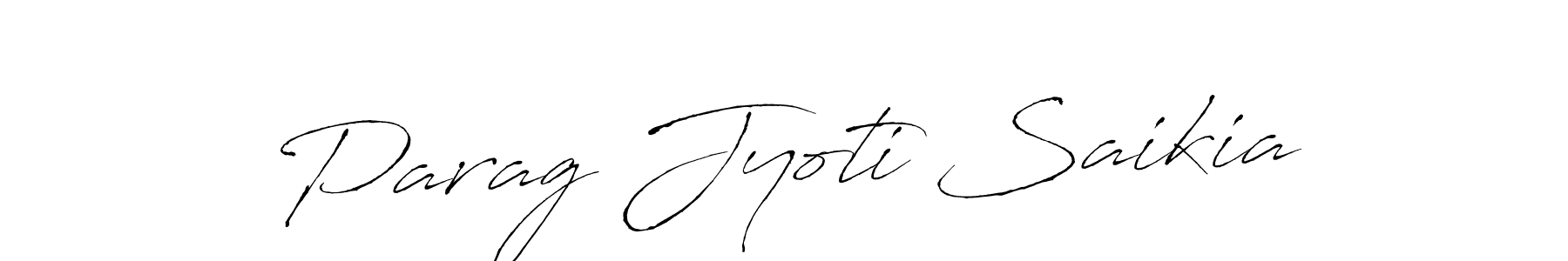 Design your own signature with our free online signature maker. With this signature software, you can create a handwritten (Antro_Vectra) signature for name Parag Jyoti Saikia. Parag Jyoti Saikia signature style 6 images and pictures png