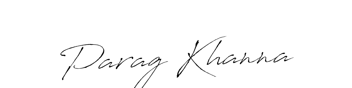 Parag Khanna stylish signature style. Best Handwritten Sign (Antro_Vectra) for my name. Handwritten Signature Collection Ideas for my name Parag Khanna. Parag Khanna signature style 6 images and pictures png