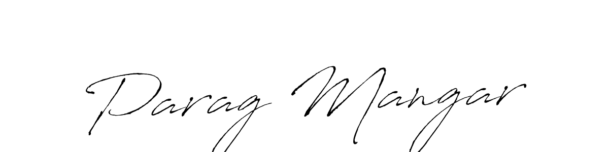 Antro_Vectra is a professional signature style that is perfect for those who want to add a touch of class to their signature. It is also a great choice for those who want to make their signature more unique. Get Parag Mangar name to fancy signature for free. Parag Mangar signature style 6 images and pictures png