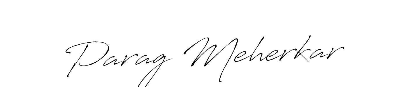 The best way (Antro_Vectra) to make a short signature is to pick only two or three words in your name. The name Parag Meherkar include a total of six letters. For converting this name. Parag Meherkar signature style 6 images and pictures png