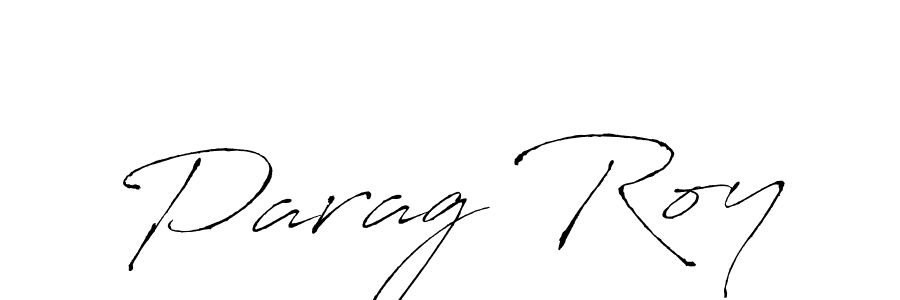 Make a beautiful signature design for name Parag Roy. With this signature (Antro_Vectra) style, you can create a handwritten signature for free. Parag Roy signature style 6 images and pictures png