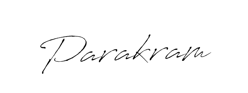 Create a beautiful signature design for name Parakram. With this signature (Antro_Vectra) fonts, you can make a handwritten signature for free. Parakram signature style 6 images and pictures png