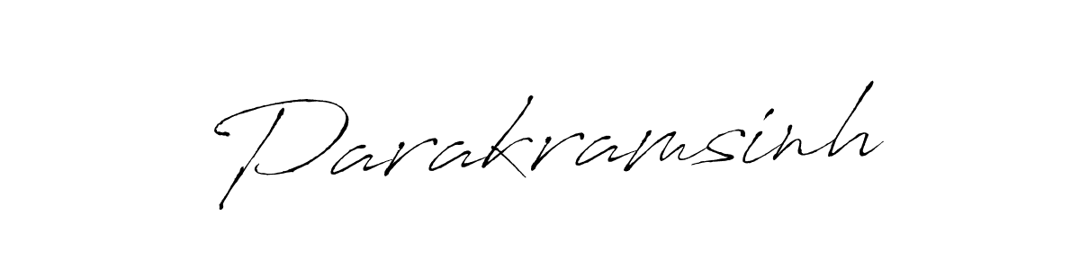 Parakramsinh stylish signature style. Best Handwritten Sign (Antro_Vectra) for my name. Handwritten Signature Collection Ideas for my name Parakramsinh. Parakramsinh signature style 6 images and pictures png