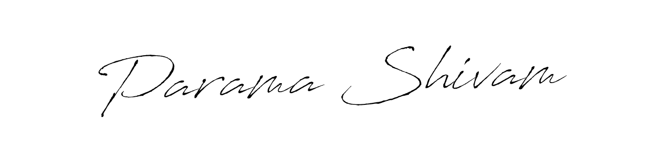 Similarly Antro_Vectra is the best handwritten signature design. Signature creator online .You can use it as an online autograph creator for name Parama Shivam. Parama Shivam signature style 6 images and pictures png