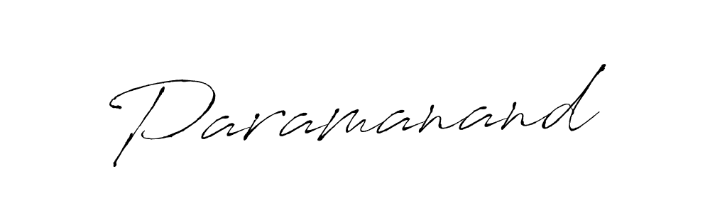 Paramanand stylish signature style. Best Handwritten Sign (Antro_Vectra) for my name. Handwritten Signature Collection Ideas for my name Paramanand. Paramanand signature style 6 images and pictures png
