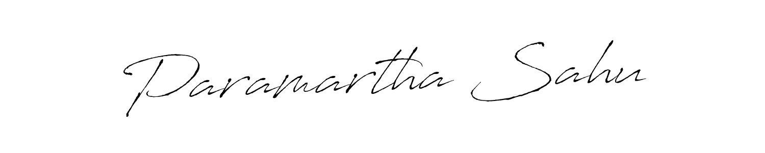 How to make Paramartha Sahu signature? Antro_Vectra is a professional autograph style. Create handwritten signature for Paramartha Sahu name. Paramartha Sahu signature style 6 images and pictures png