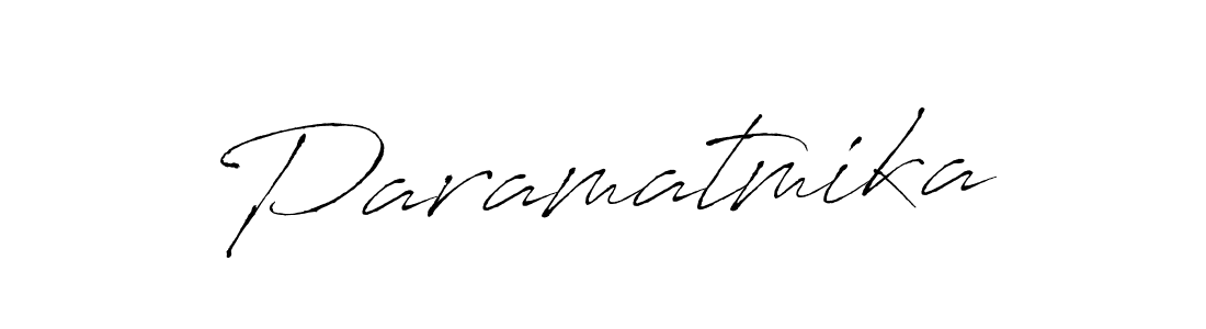 Design your own signature with our free online signature maker. With this signature software, you can create a handwritten (Antro_Vectra) signature for name Paramatmika. Paramatmika signature style 6 images and pictures png