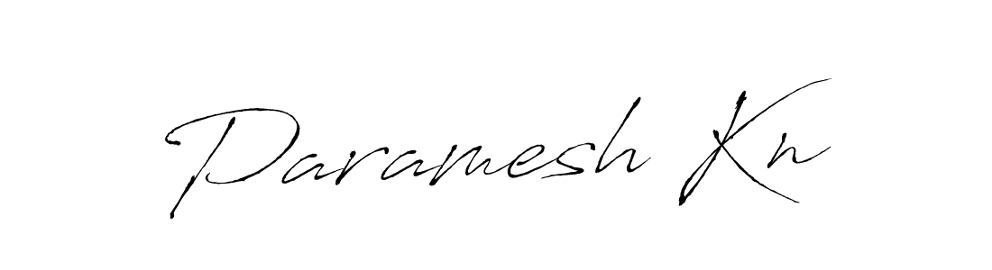 Make a beautiful signature design for name Paramesh Kn. Use this online signature maker to create a handwritten signature for free. Paramesh Kn signature style 6 images and pictures png