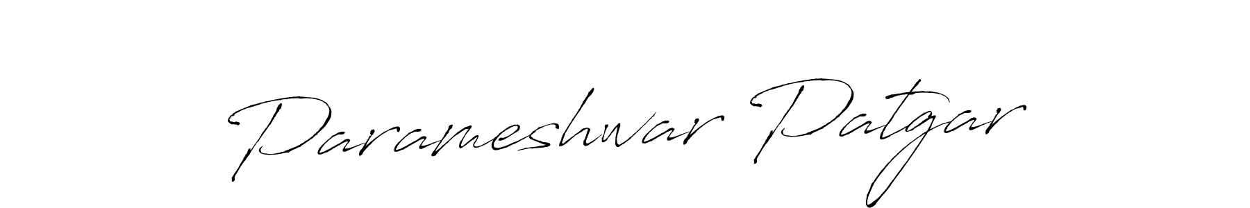 Design your own signature with our free online signature maker. With this signature software, you can create a handwritten (Antro_Vectra) signature for name Parameshwar Patgar. Parameshwar Patgar signature style 6 images and pictures png